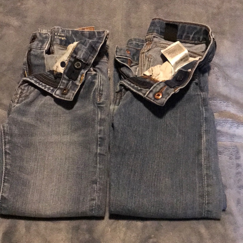 2 pairs of boys jeans